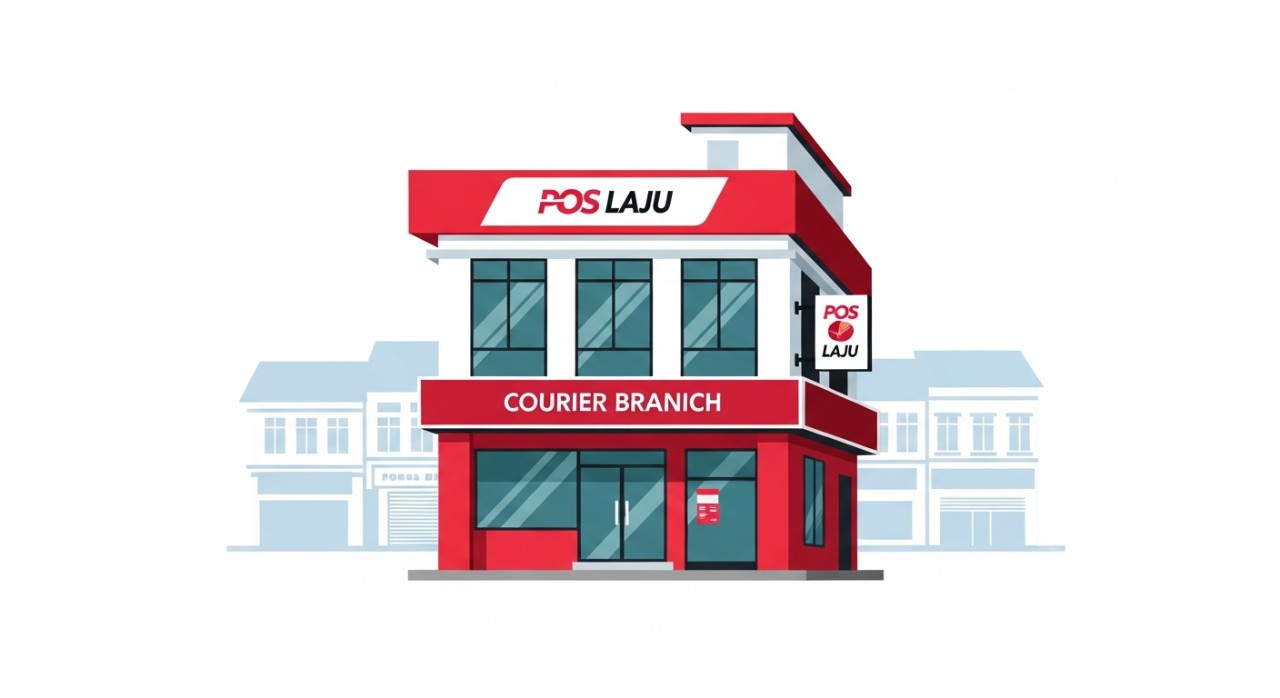 Bangunan pejabat Pos Laju yang terletak di kawasan Pengkalan Chepa.